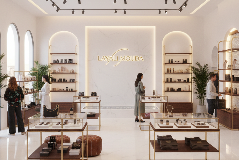 name brande LAYALI MOUDA GENERATE MY STORE SHOPING REALISTE 